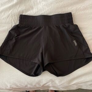 Helly Hansen black tech trail shorts, size S